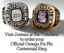 Omega Psi Phi Centennial Ring